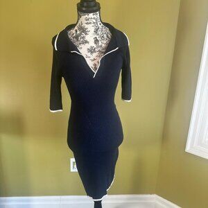 COOPERATIVE NWOT KNIT DRESS MIDI